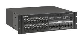 The Yamaha RIO1608-D 3U I/O Rack Unit is available at Hollywood Sound Systems. The Yamaha RIO1608-D 3U I/O Rack Unit is available at Hollywood Sound Systems.