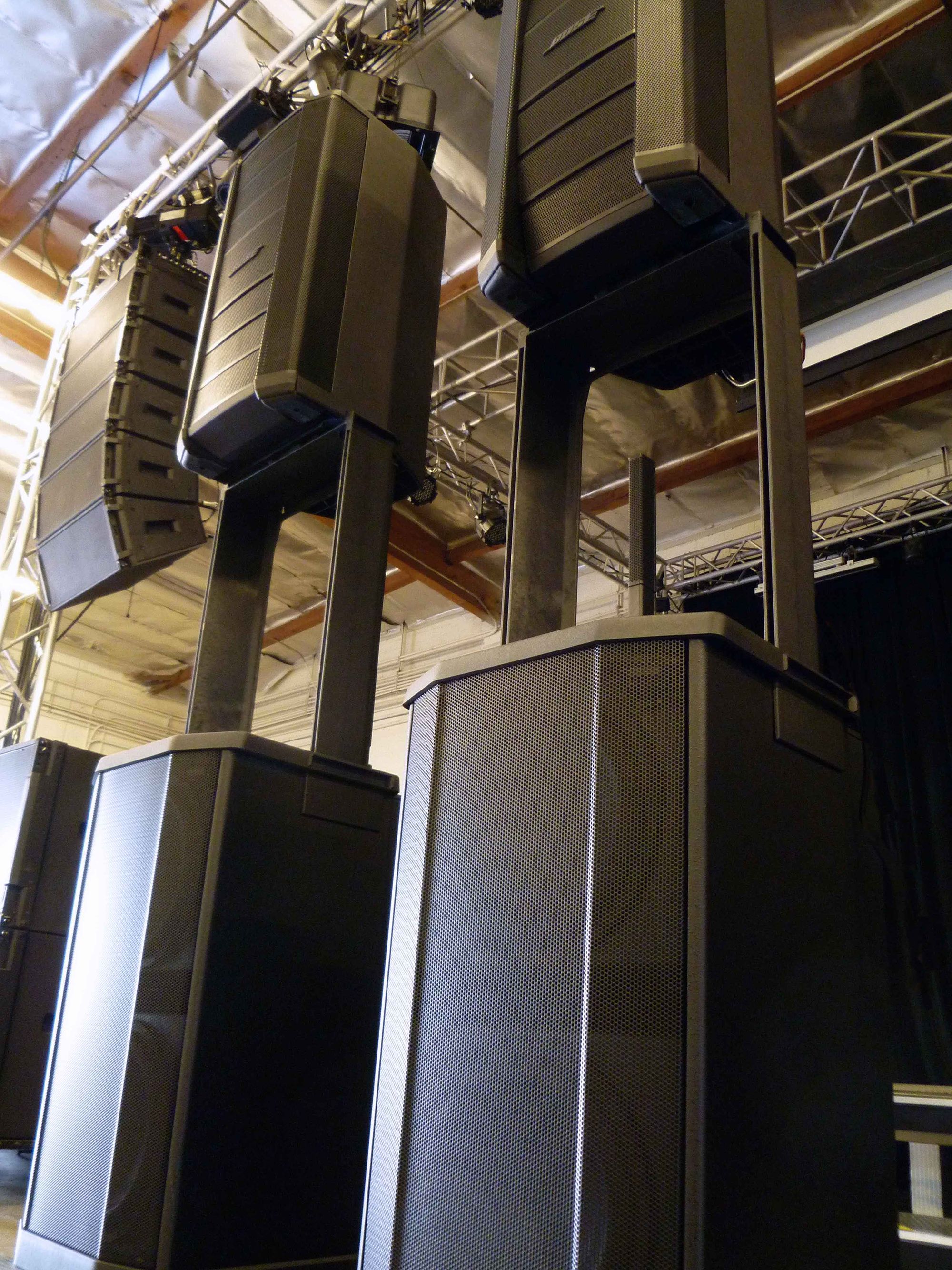 Bose F1 Flexible Array Loudspeaker System at Hollywood Sound Systems