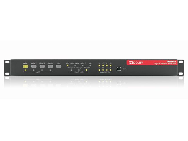 The DOLBY Digital Media Adapter DMA8PLUS Digital Decoder is available at Hollywood Sound Systems. DOLBY DMA8PLUS Digital Decoder is at Hollywood Sound Systems