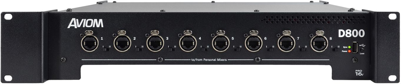 Aviom D800-Dante A-Net Distributor is available at Hollywood Sound Systems. Aviom D800-Dante A-Net Distributor is at Hollywood Sound Systems