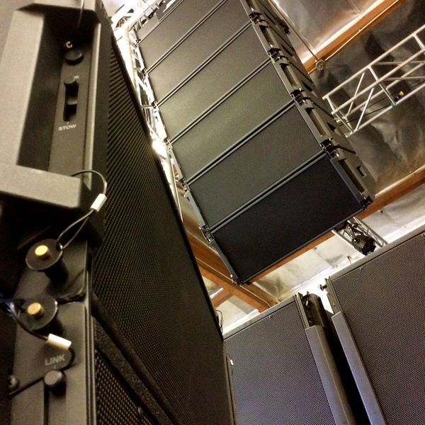 The Bose ShowMatch System is available for demo at Hollywood Sound Systems. The Bose ShowMatch System at Hollywood Sound Systems
