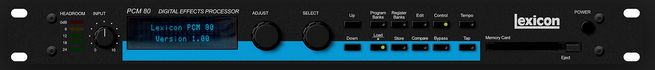 The Lexicon PCM80 Digital Effects Processor is available at Hollywood Sound Systems. Lexicon PCM80 Digital Effects Processor at Hollywood Sound Systems