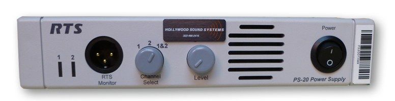 RTS PS-20 Power Supply at Hollywood Sound Systems