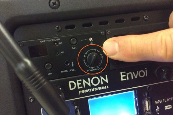 Denon Envoi Quick Start Guide Step 2