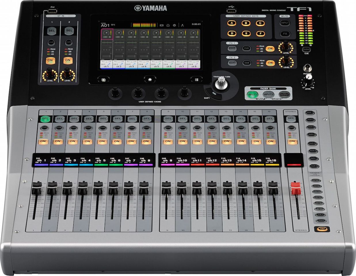 The Yamaha TF1 Digital Mixing Console is available at Hollywood Sound Systems. The Yamaha TF1 Digital Mixing Console at Hollywood Sound Systems