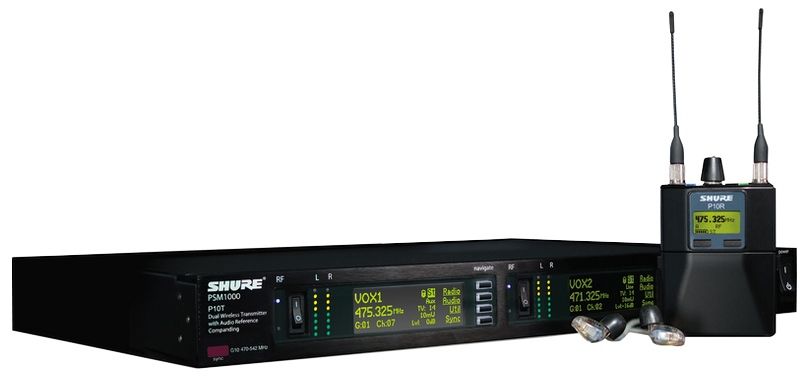 The Shure PSM 1000 Personal Monitor System is available at Hollywood Sound Systems. Shure PSM 1000 Personal Monitor System at Hollywood Sound Systems