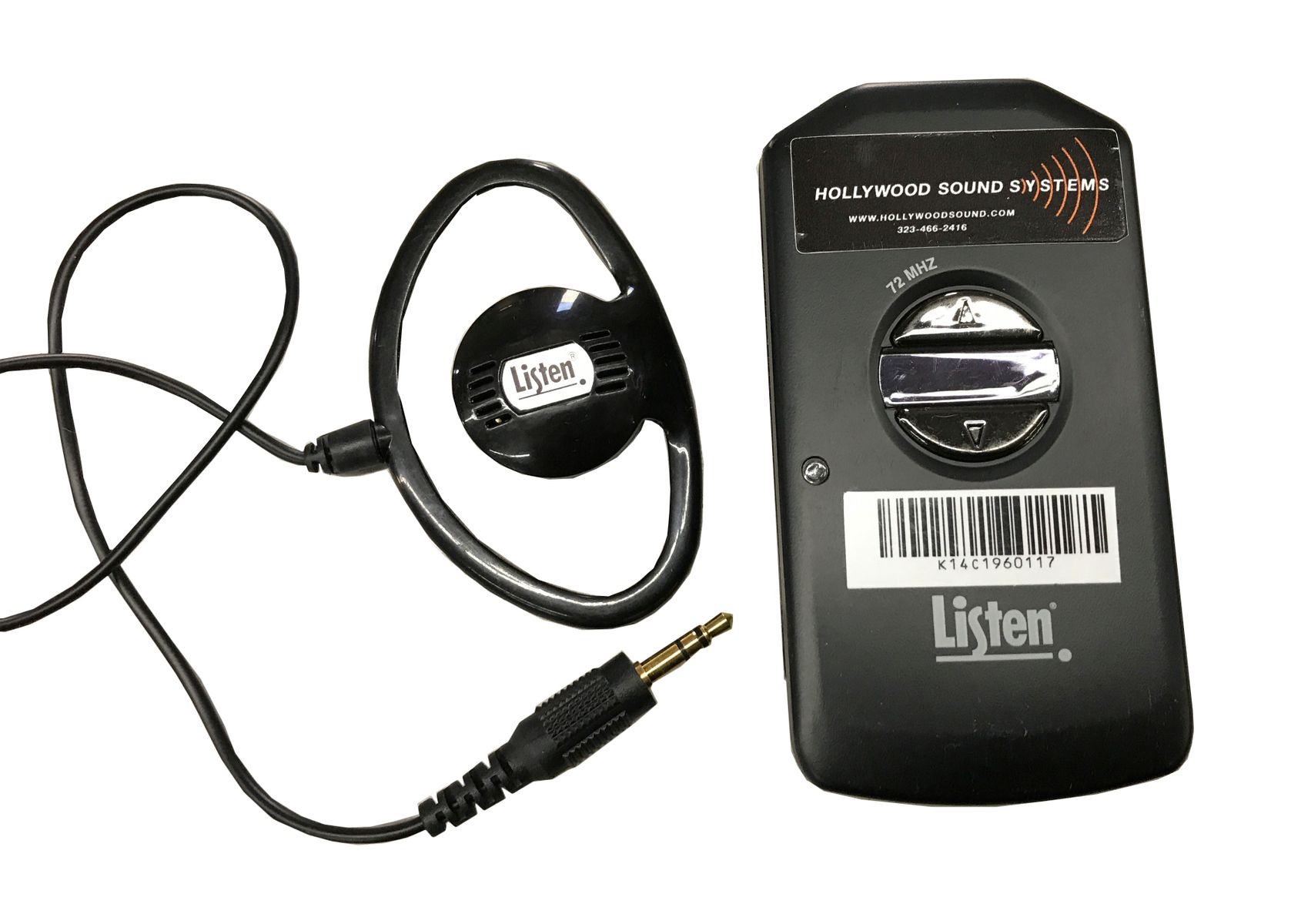 Listen Technologies LR-4200 DSP RF Receiver is at Hollywood Sound Systems.