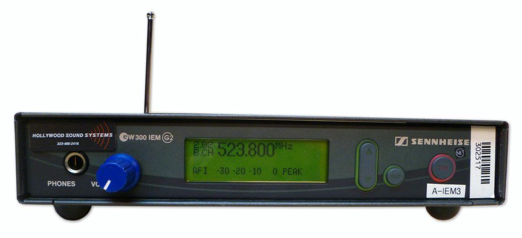 The Sennheiser EW300 Transmitter is available at Hollywood Sound Systems. Sennheiser EW300 Transmitter at Hollywood Sound Systems