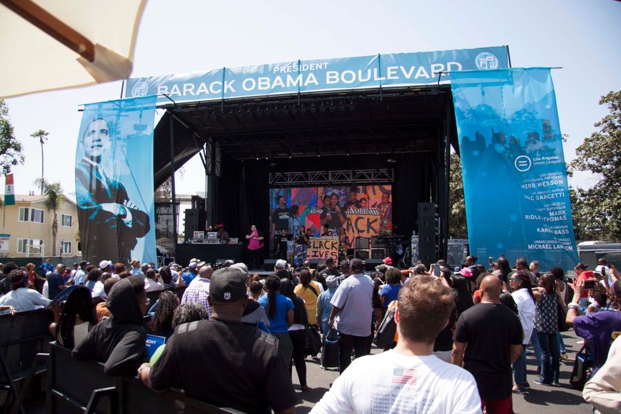 Hollywood Sound Systems & Bose ShowMatch at LA's Obama Blvd Renaming Celebration