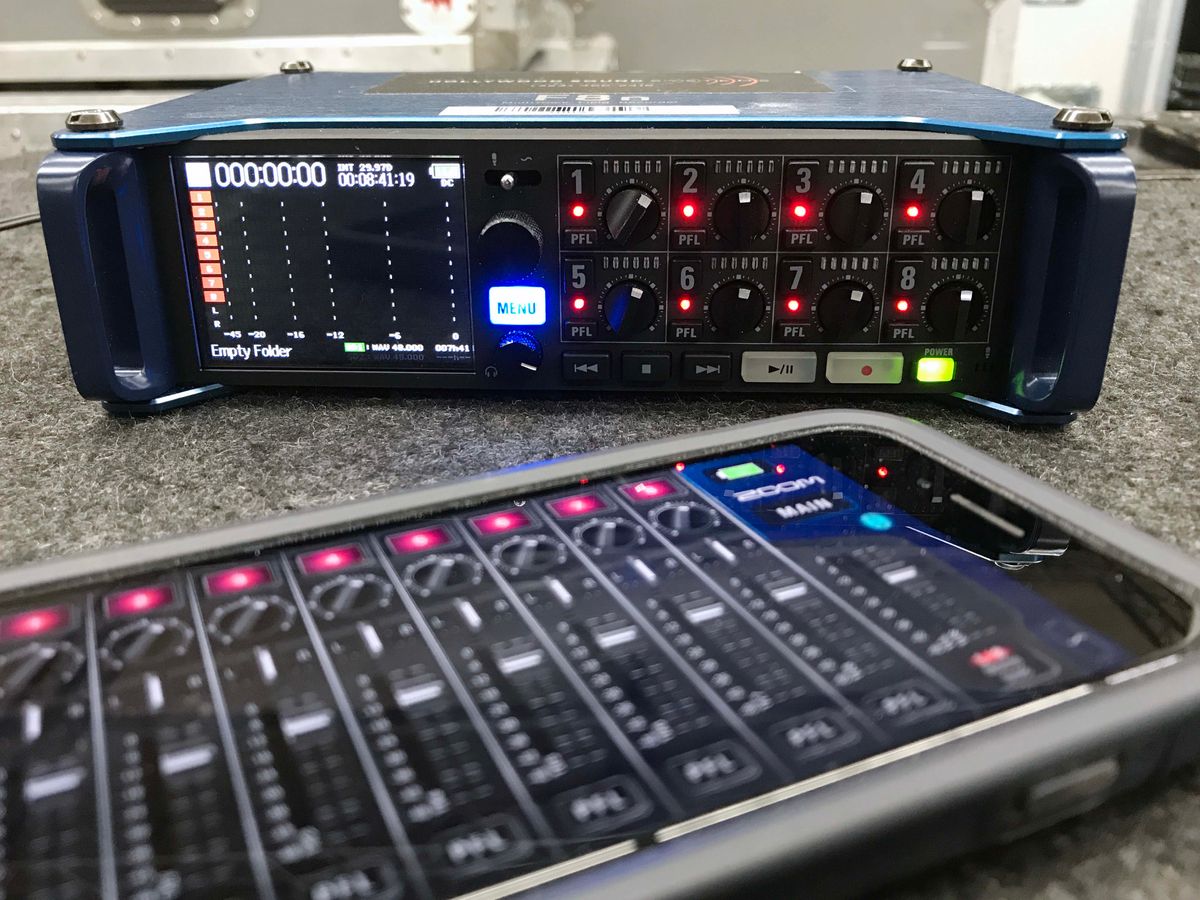 The Zoom F8n Multitrack Field Recorder is available at Hollywood Sound Systems.