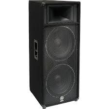 The Yamaha S215IV Club Series Monitor Speaker System is at Hollywood Sound Systems.