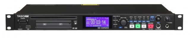 The Tascam SS-CDR200 Solid State CD Recorder is available at Hollywood Sound Systems. Tascam SS-CDR200 Solid State CD Recorder at Hollywood Sound Systems