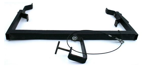 The Apogee two-piece yoke assembly is available at Hollywood Sound Systems.