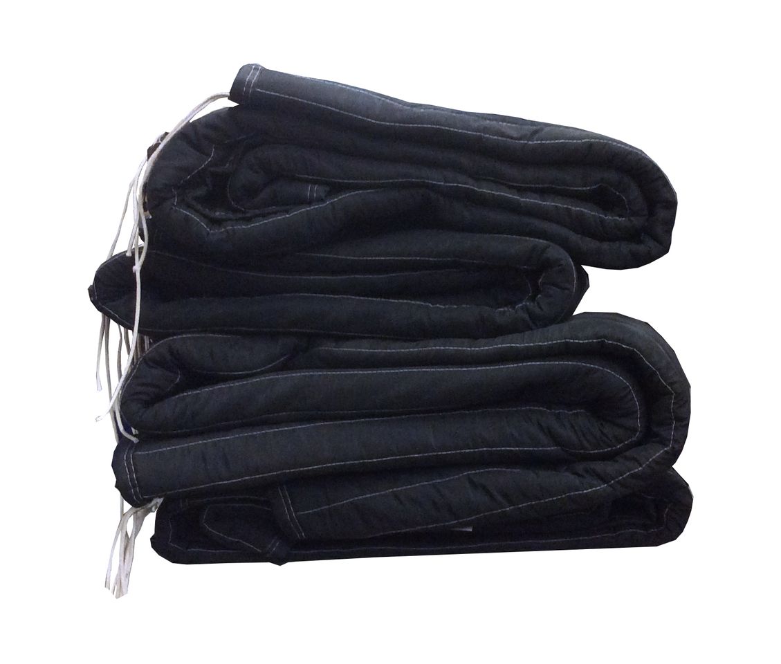 Acoustic Sound Blankets are available at Hollywood Sound Systems. Acoustic Sound Blankets in Black and White at Hollywood Sound Systems