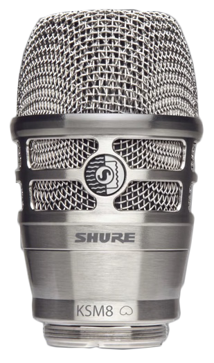 The Shure RPW170 KSM8 Wireless Capsule for Nickel Shure Transmitters is available at Hollywood Sound Systems.