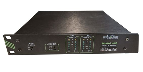 The Studio-Tech Model 44D is available at Hollywood Sound Systems. Studio-Tech Model 44D available at Hollywood Sound Systems