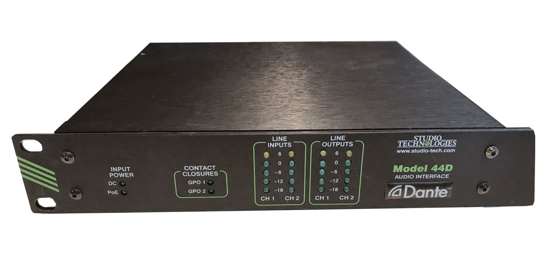 The Studio-Tech Model 44D is available at Hollywood Sound Systems. Studio-Tech Model 44D available at Hollywood Sound Systems