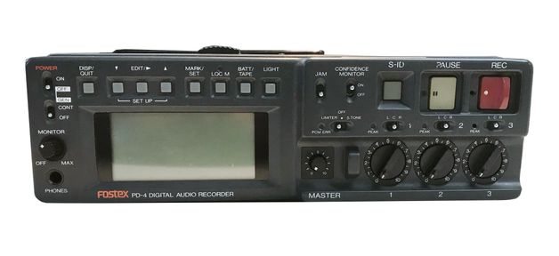 The FOSTEX PD-4 Digital Audio Recorder is available at Hollywood Sound Systems. FOSTEX PD-4 Digital Audio Recorder at Hollywood Sound Systems
