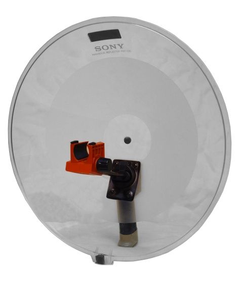 The Sony PBR-330 Parabolic Reflector is available at Hollywood Sound Systems.