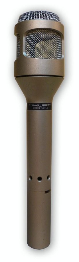 Shure SM-53 Cardioid Dynamic Microphone at Hollywood Sound Systems
