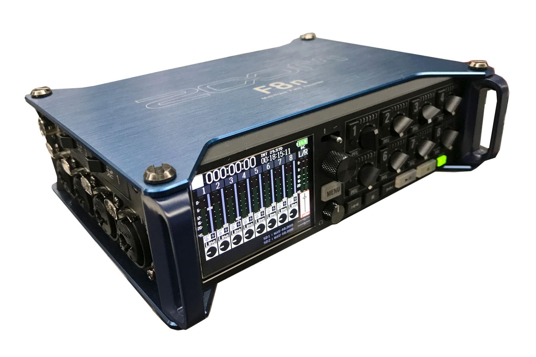 The Zoom F8n Multitrack Field Recorder is available at Hollywood Sound Systems.