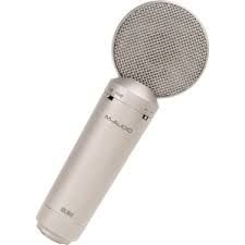 The M-Audio Solaris Large-Diaphragm FET Condenser Microphone is available at Hollywood Sound Systems. The M-Audio Solaris Large-Diaphragm FET Condenser Microphone is at Hollywood Sound Systems.