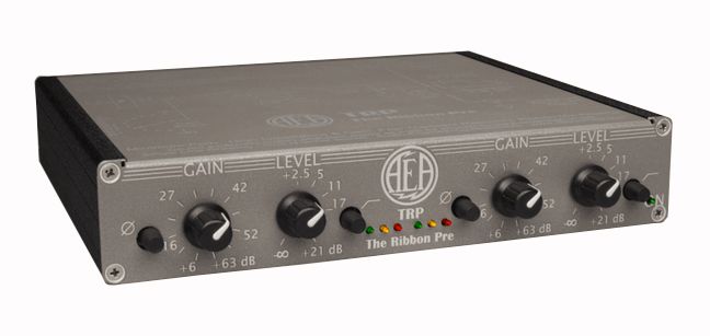 AEA's TRP "The Ribbon Pre" mic preamp is available at Hollywood Sound Systems.