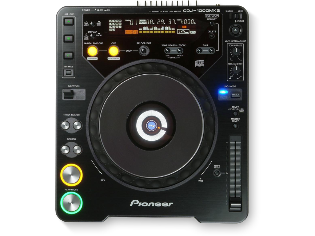 Pioneer  CDJ-1000mk2 Digital CD Deck is at Hollywood Sound Systems