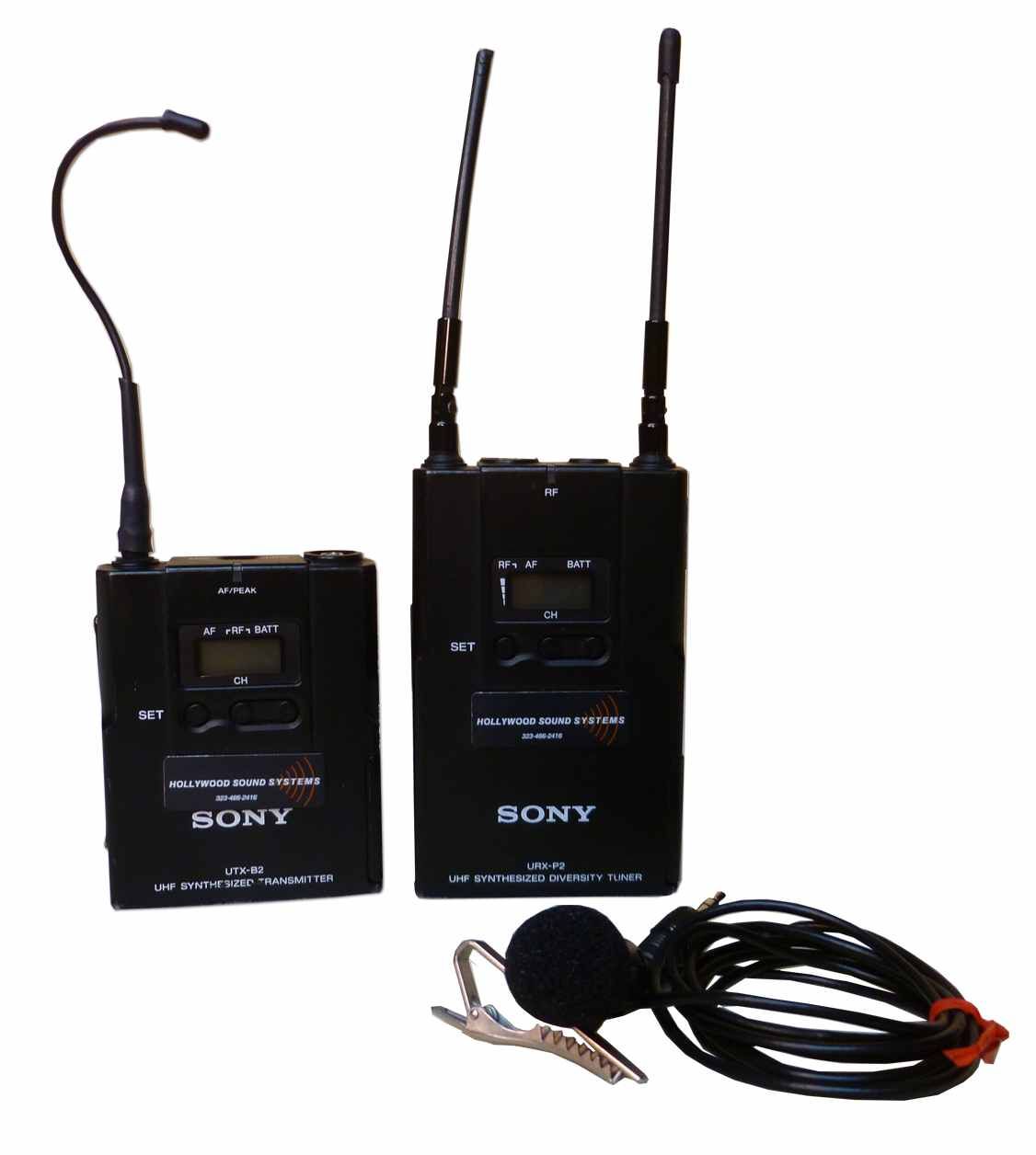 The Sony UWP-V1 Wireless Lavalier Microphone System is at Hollywood Sound Systems.