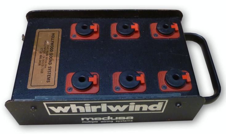 The Whirlwind Medusa Headphone Distribution Box - and other Whirlwind products - are available at Hollywood Sound Systems. Whirlwind Medusa Headphone Distribution Box at Hollywood Sound Systems