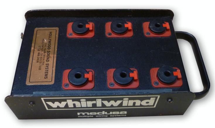 Whirlwind Medusa Headphone Distribution Box at Hollywood Sound Systems
