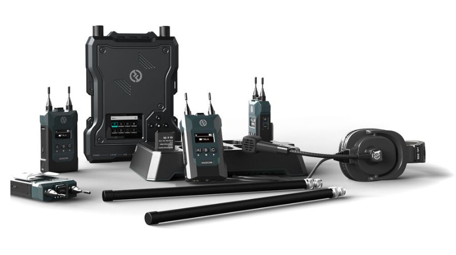 The Hollyland Hollyvox G51 Wireless Intercom System with 4-Beltpacks is available at Hollywood Sound Systems.