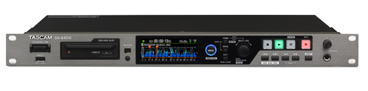 The Tascam DA-6400 available at Hollywood Sound Systems. The Tascam DA-6400 is available at Hollywood Sound Systems.