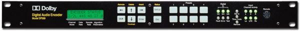 The DOLBY DP569 Multichannel Audio Encoder is available at Hollywood Sound Systems. DOLBY DP569 Multichannel Audio Encoder is at Hollywood Sound Systems.
