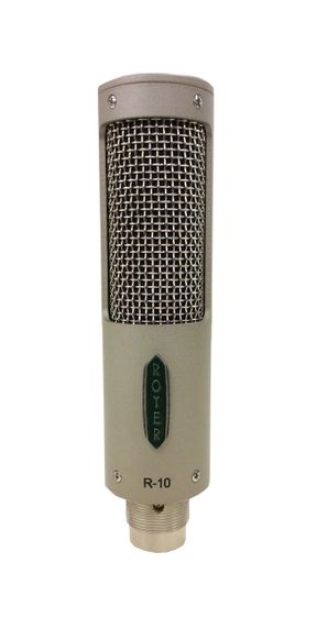 The Royer R-10 Compact Passive Ribbon Microphone is available at Hollywood Sound Systems. ROYER R-10 Compact Passive Ribbon Microphone at Hollywood Sound Systems