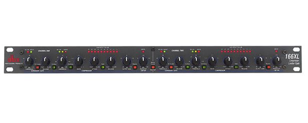 The DBX 166XL Compressor / Limiter / Noise Gate is available at Hollywood Sound Systems.