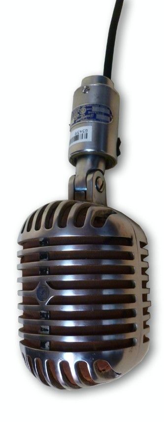 Shure Unidyne 556 Boxing Ring Microphone available as a prop at Hollywood Sound Systems. Shure Unidyne 556 Boxing Ring Microphone at Hollywood Sound Systems