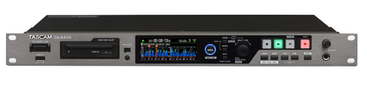 The Tascam DA-6400 available at Hollywood Sound Systems. The Tascam DA-6400 is available at Hollywood Sound Systems.
