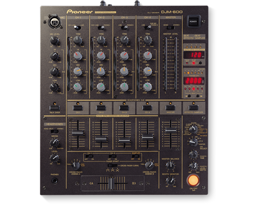 The Pioneer DJM-600 Pro DJ Mixer is available at Hollywood Sound Systems. Pioneer DJM-600 Pro DJ Mixer available at Hollywood Sound Systems