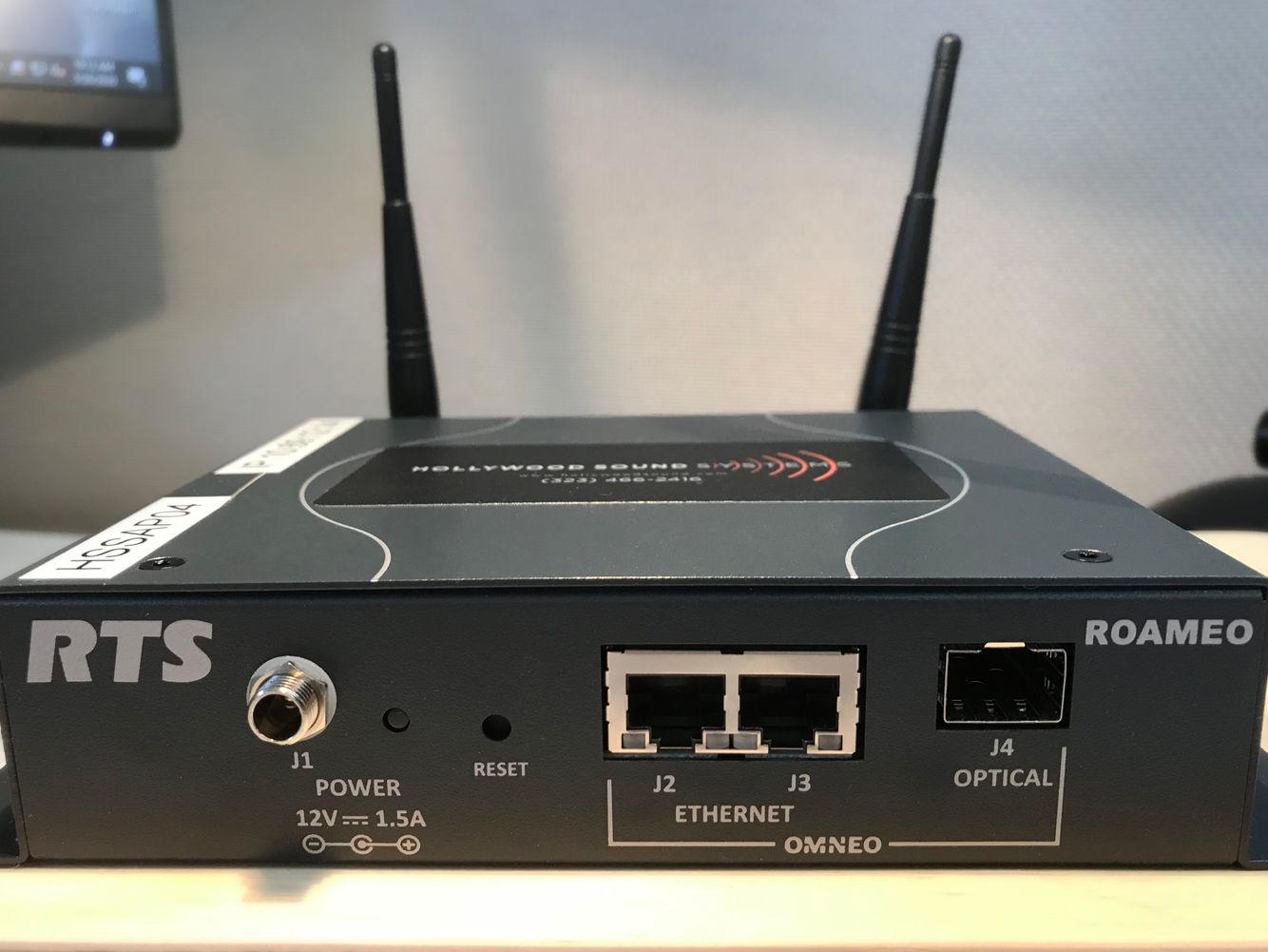 The RTS AP-1800 ROAMEO System Access Point is available at Hollywood Sound Sytems.