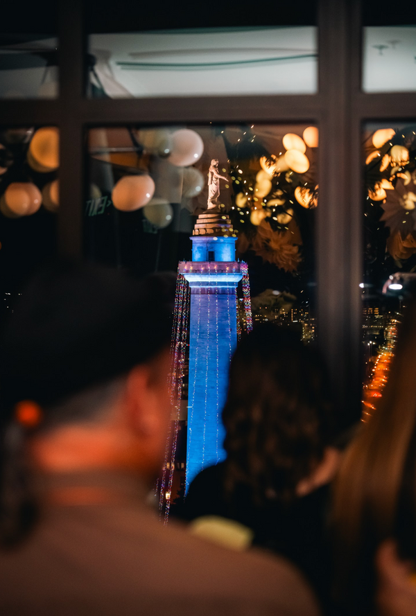 View of monumnet lighting 