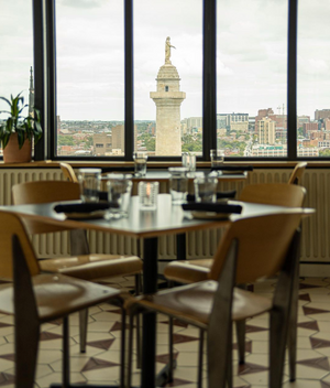 View from Topside at Hotel Revival Baltimore