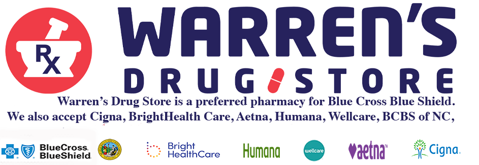 warren's drug store banner