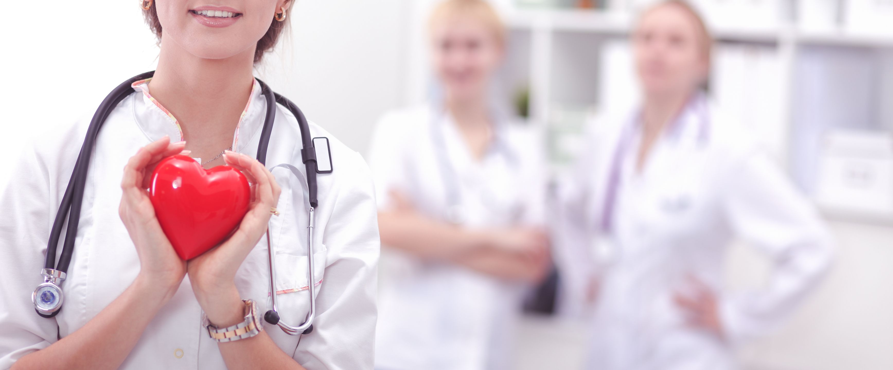 Pharmacist Holding a Heart