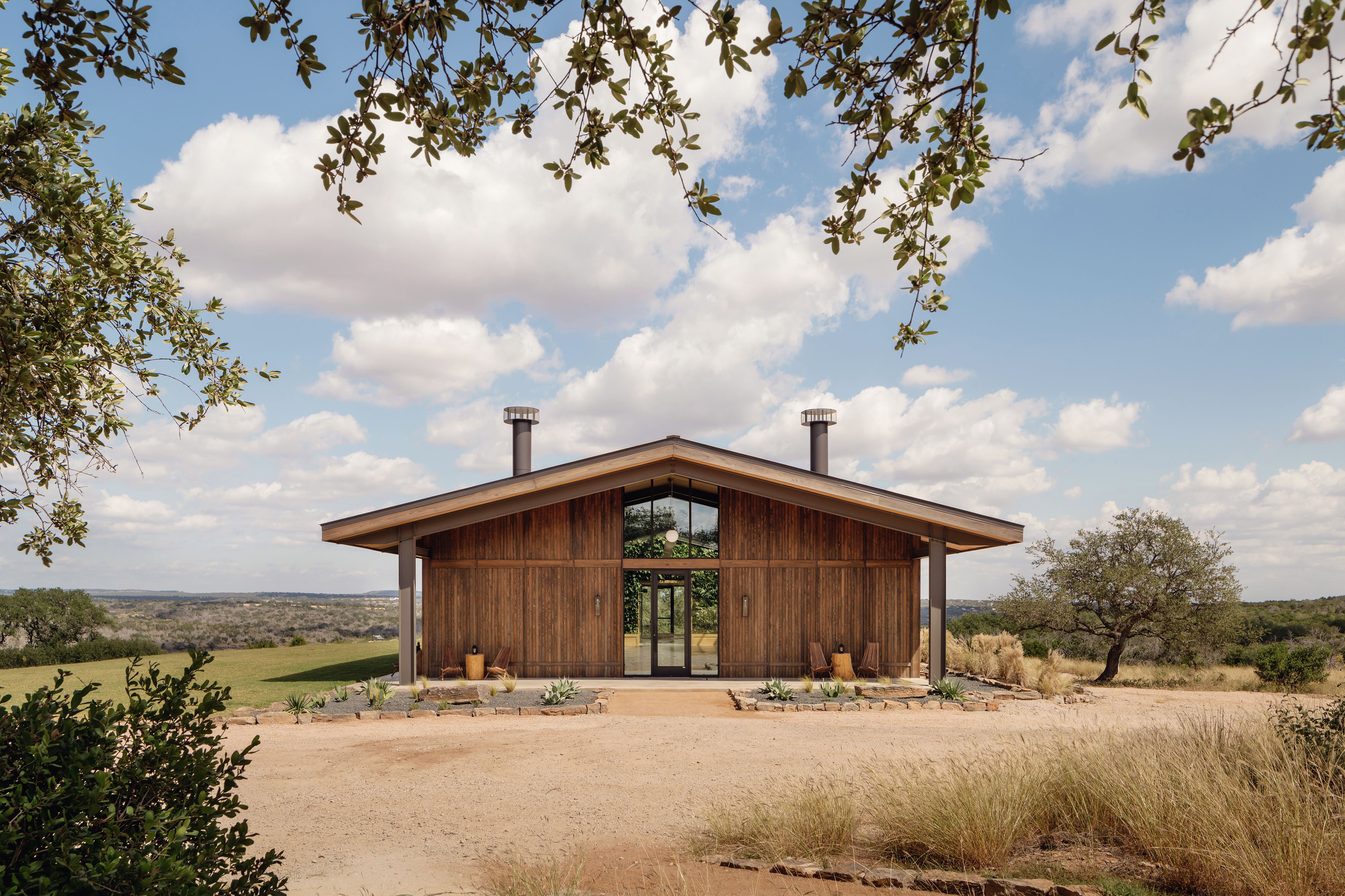 Hill Country Wedding exterior shot