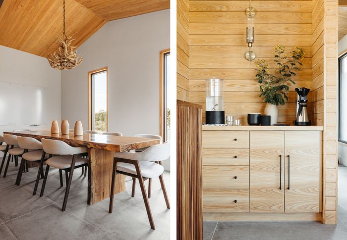 private events rustic interior