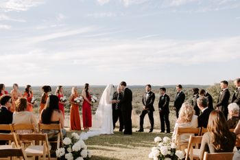 Hill Country Wedding ceremony