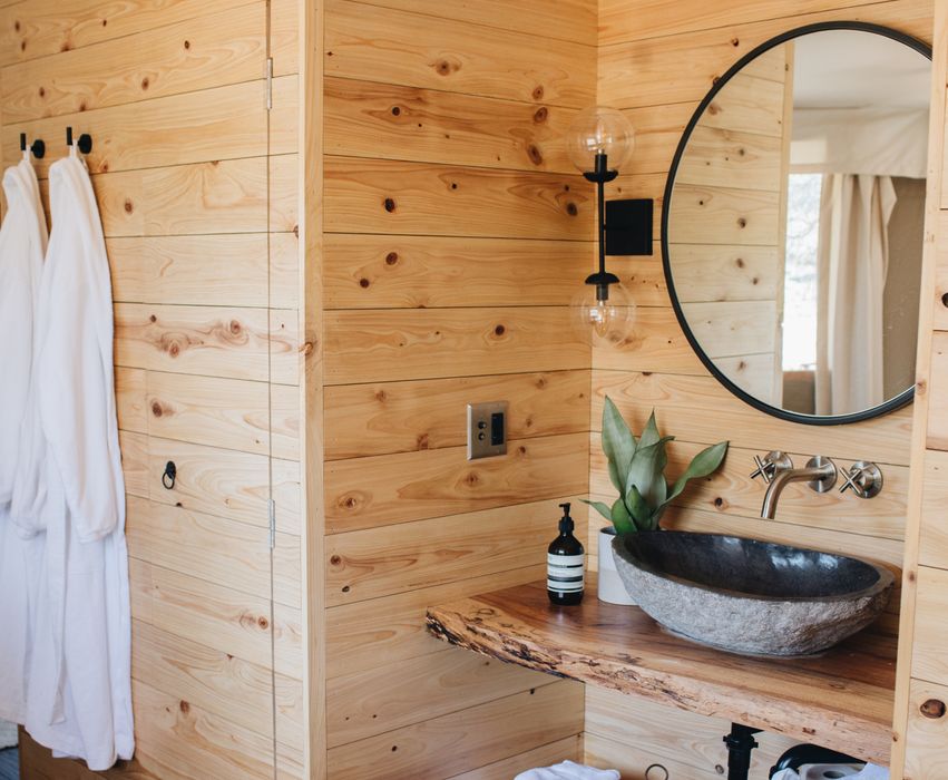 Luxury Camping Suites Bath