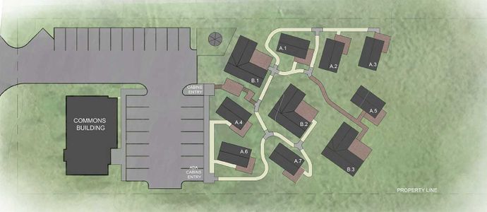 Office 49 Site Plan - Dripping Springs, Texas
