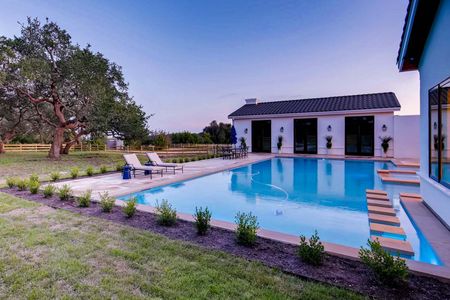 Custom Pool House in Austin, Texas